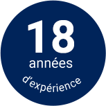 18 ans d'expérience